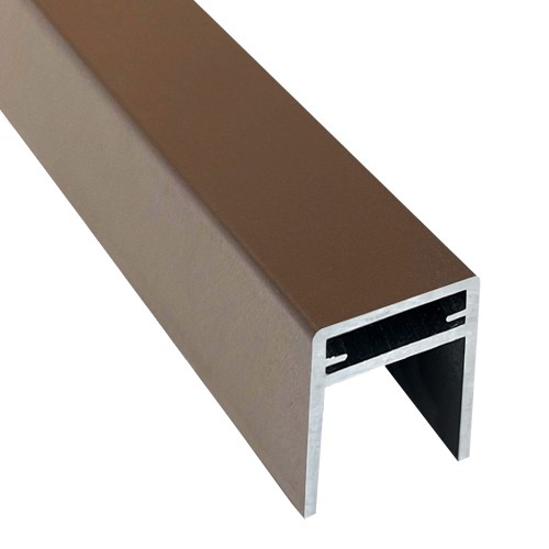 П-профиль Алюминиевый EasyDecking 35x25 Венге купить в Сургуте