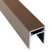 П-профиль Алюминиевый EasyDecking 35x25 Венге купить в Сургуте
