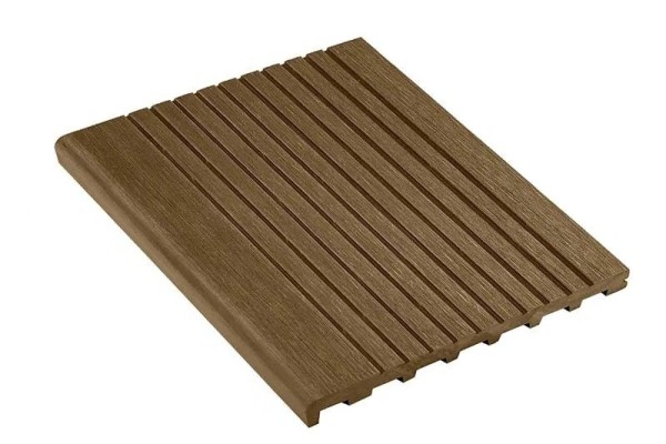 Ступень полнотелая из ДПК Deckart Step Орех купить в Сургуте