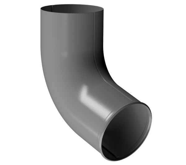 Отвод трубы D90 Döcke STAL PREMIUM Графит, (RAL 7024) купить в Сургуте
