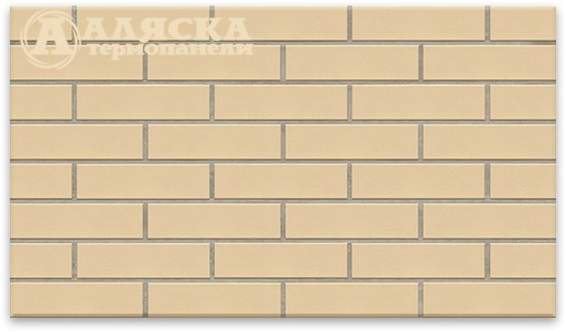 Фасадные Термопанели Аляска Krem Glatt купить в Сургуте