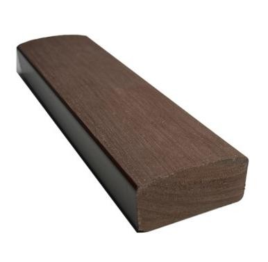 Лавочный брус Ecodecking Некст полнотелый брашированный 70х35 шоколад купить в Сургуте