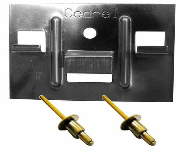 КЛЯММЕР + ЗАКЛЁПКА ДЛЯ CEDRAL CLICK 250 ШТ купить в Сургуте