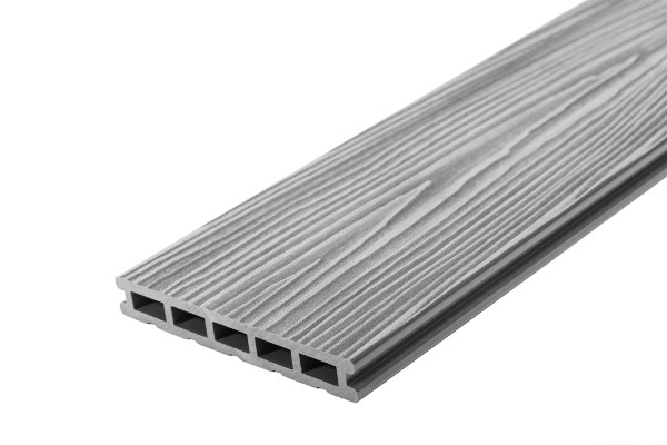Террасная доска из ДПК RusDecking Unodeck Mogano - Серый купить в Сургуте
