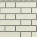 Фасадная панель Альта-Профиль, Кирпич Клинкерный, Белый купить в Сургуте