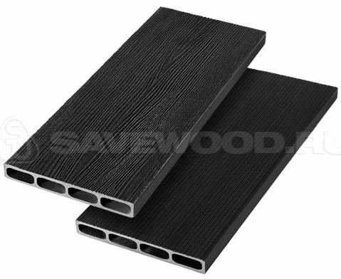 Грядочная доска ДПК 3D Savewood SW Rubus (R) чёрный купить в Сургуте