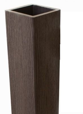 Столб опорный Woodvex Co-Extrusion Венге купить в Сургуте