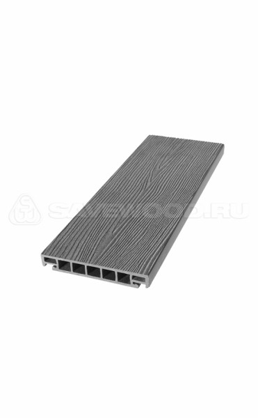 Террасная доска из ДПК SW Salix (S) (R) пепельный купить в Сургуте