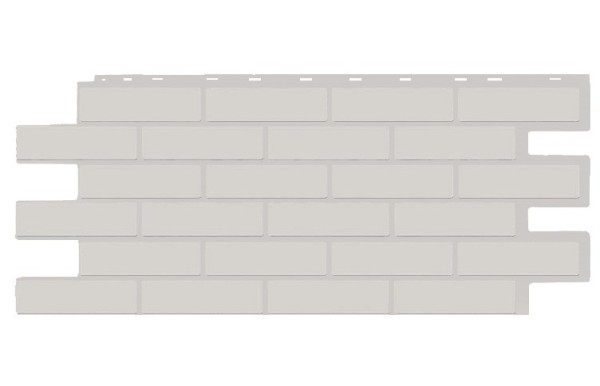 Фасадная панель T-Siding Кирпич Модерн Эко Уайт купить в Сургуте