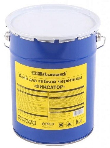 Клей для гибкой черепицы BITUMAST 5 л купить в Сургуте