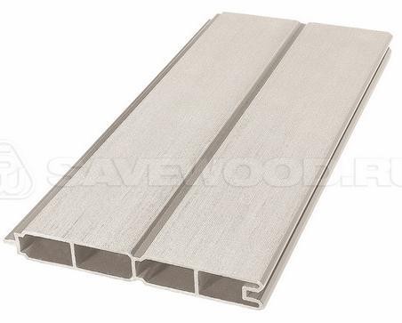 Заборный профиль из ДПК Savewood SW Agger матовый бежевый купить в Сургуте